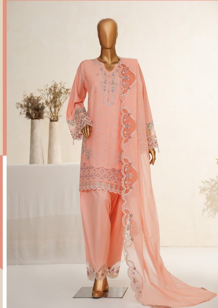 Meher 3pc Stitched Luxury MIDSUMMER By Mariafabrics