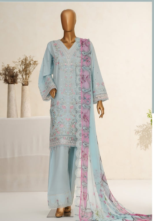 Meher 3pc Stitched Luxury MIDSUMMER By Mariafabrics